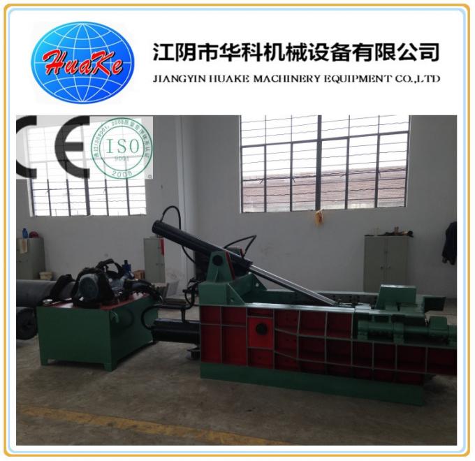 Y81-160 Scrap Metal Compactor , Hydraulic Scrap Press Machine For Round Bale 0