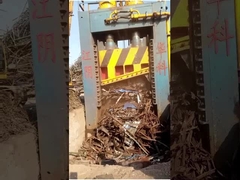 ножницы портала фарфора гидравлические сверхмощные, автомат для резки металлолома