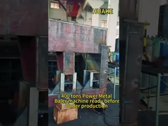 Y81T-400 Гидравлический автомобильный баллер, Гидравлический металлолом Балинг пресс-машина