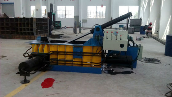 Купить Y81-160 Scrap Metal Compactor , Hydraulic Scrap Press Machine For Round Bale online manufacture